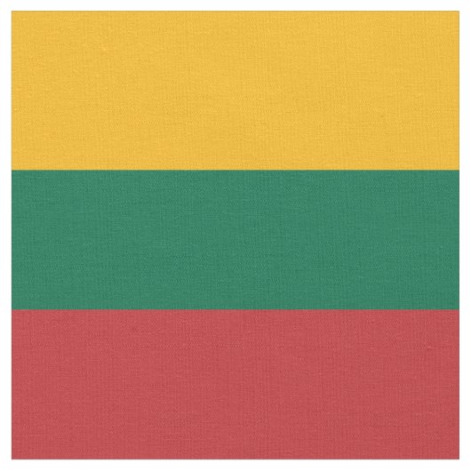 Litouwse vlag stof (Close Up)