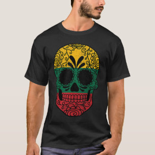 Litouwse vlag suikerschedel Litouwse Vintage T-shirt
