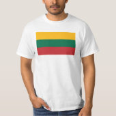 Litouwse vlag t-shirt (Voorkant)