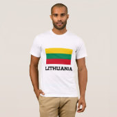 Litouwse vlag t-shirt (Voorkant volledig)
