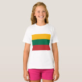 Litouwse vlag t-shirt (Voorkant volledig)