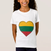 Litouwse vlag t-shirt (Voorkant)