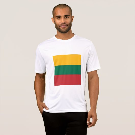 Litouwse vlag t-shirt (Voorkant volledig)