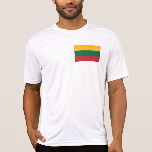 Litouwse vlag t-shirt (Voorkant)