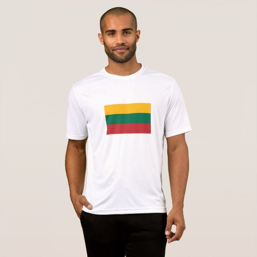 Litouwse vlag t-shirt (Voorkant volledig)