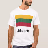 Litouwse vlag t-shirt (Voorkant)