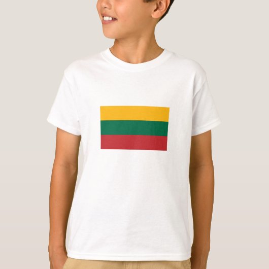 Litouwse vlag t-shirt (Voorkant)