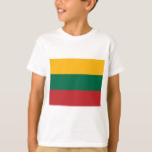 Litouwse vlag t-shirt (Voorkant)