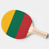 Litouwse Vlag Tafeltennisbatje (Zijkant)