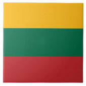 Litouwse vlag tegeltje (Voorkant)