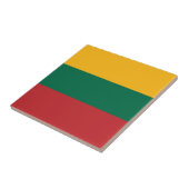 Litouwse vlag tegeltje (Zijkant)