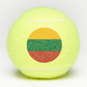 Litouwse vlag tennisballen