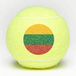 Litouwse vlag tennisballen