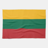 Litouwse vlag theedoek (Horizontaal)