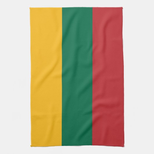 Litouwse vlag theedoek (Verticaal)