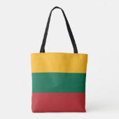 Litouwse vlag tote bag (Achterkant)