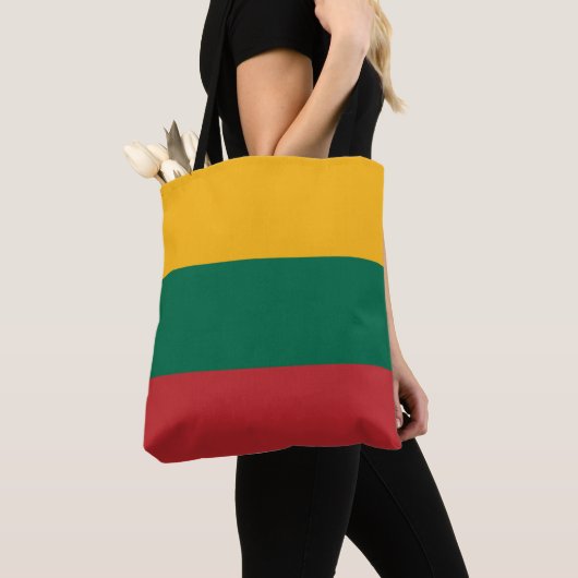 Litouwse vlag tote bag (Dichtbij)