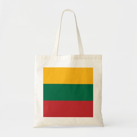 Litouwse Vlag Tote Bag (Voorkant)