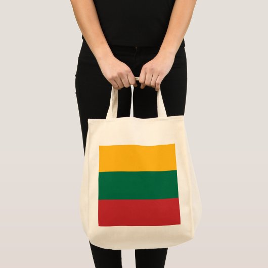 Litouwse vlag tote bag (Voorkant (product))