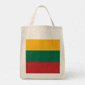 Litouwse vlag tote bag (Achterkant)