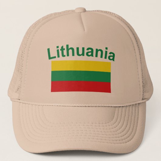 Litouwse vlag trucker pet (Voorkant)