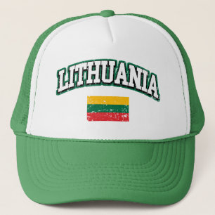 Litouwse vlag trucker pet