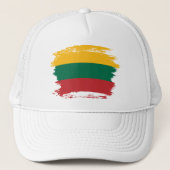 Litouwse vlag trucker pet (Voorkant)