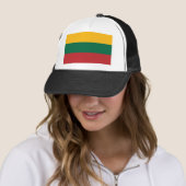 Litouwse vlag trucker pet (In situ)