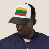 Litouwse vlag trucker pet (In situ)