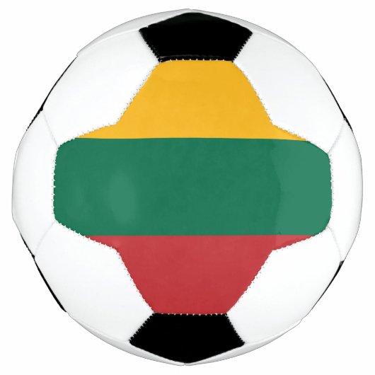 Litouwse vlag voetbal (Voorkant)