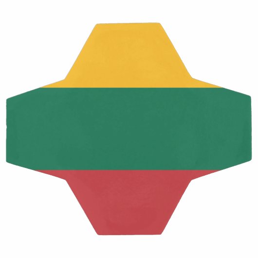 Litouwse vlag voetbal (Enkel)