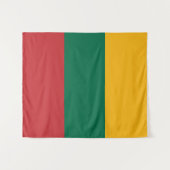 Litouwse vlag wandkleed (Voorkant (horizontaal))