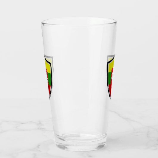 Litouwse vlaggen glas (Links)