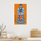 Litouwse Vrouw - Luciferdoosje Print - Esthetisch (Keuken)