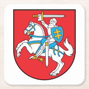Litouwse Vytis Onderzetter Set