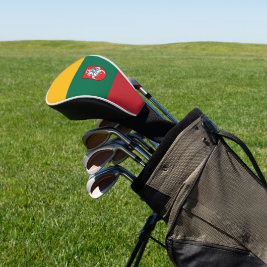 Litouwse wapenschild  golfheadcover (Insitu)