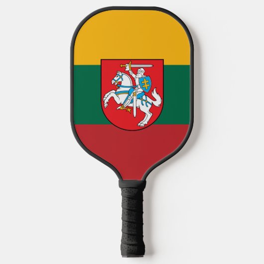 Litouwse wapenschild pickleball paddle (Voorkant)