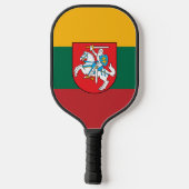 Litouwse wapenschild pickleball paddle (Achterkant)