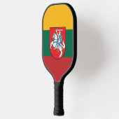 Litouwse wapenschild pickleball paddle (Links)