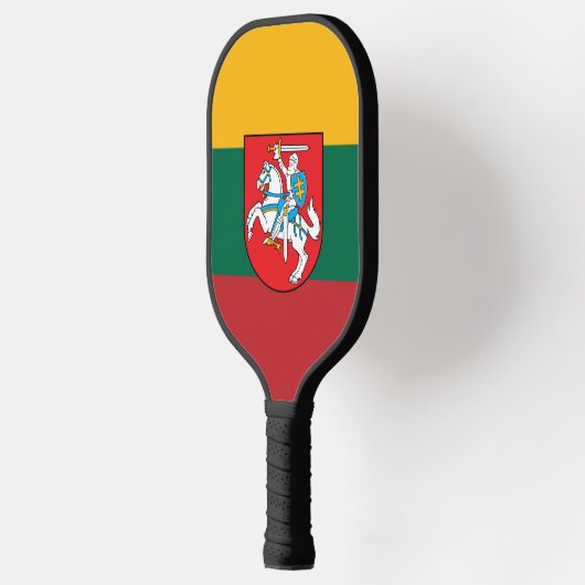 Litouwse wapenschild pickleball paddle (Links)