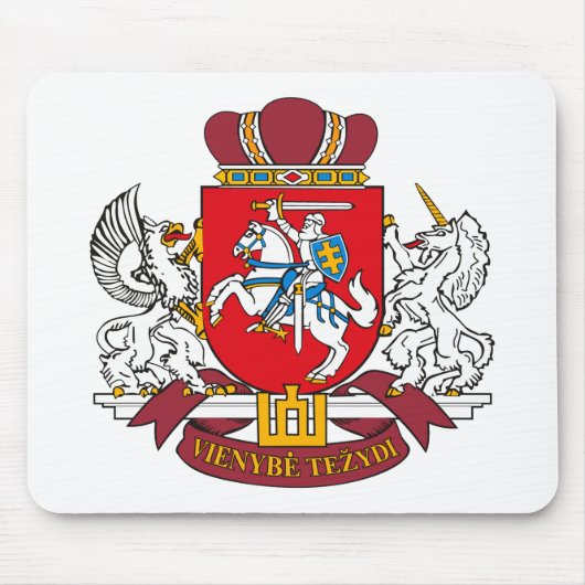 Litouwse wapenstilstand bij Mousepad Muismat (Voorkant)