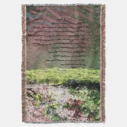 littekens gooien deken (Voorkant Verticaal)