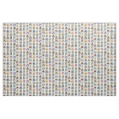 Littel Rainbow-uilen - grappig patroon Stof (Fat Quarter)