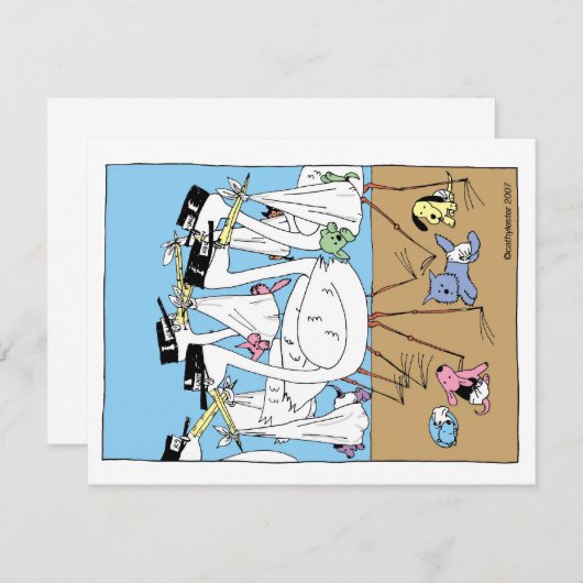 Litter Announcement Aankondiging (Voorkant / Achterkant)