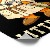 Litter’s Full Funny Cat Christmas Mpy For Cat Love Poster (Hoek)