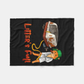 Litter’s Full Funny Cat Lovers Christmas Xmas Mpy Fleece Deken (Voorkant (Horizontaal))