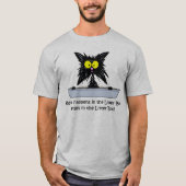 Litterbox Cat T-shirt (Voorkant)