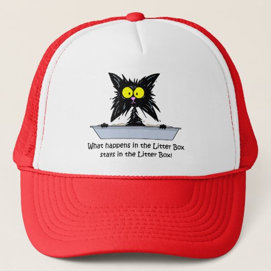 Litterbox Cat Trucker Pet (Voorkant)
