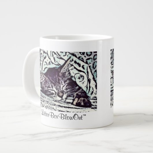 LitterBoxBlowOut Grote Koffiekop (Links)