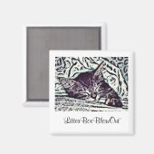 LitterBoxBlowOut Magneet (Voorkant / Achterkant)